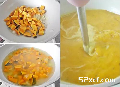 奶油南瓜浓汤正宗做法