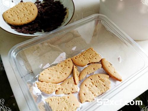 蓝莓巧克力豆冰盒蛋糕的做法