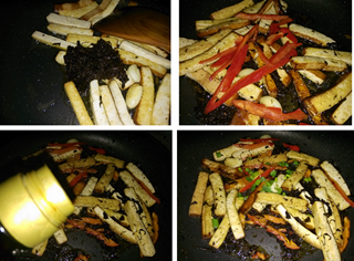 橄榄菜炒豆腐干的做法