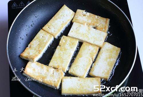 大白菜煎豆腐的做法