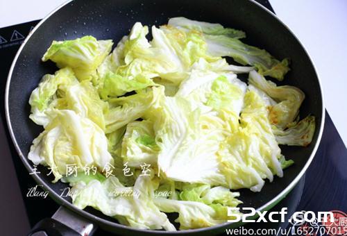 大白菜煎豆腐的做法