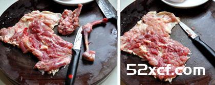 田园小炒鸡腿肉的做法