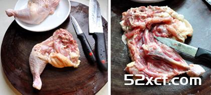 田园小炒鸡腿肉的做法