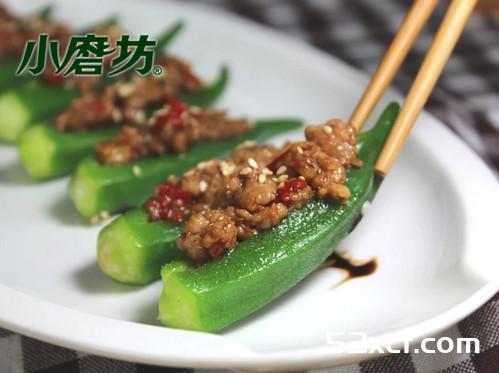 蒜味甘露酱秋葵的做法