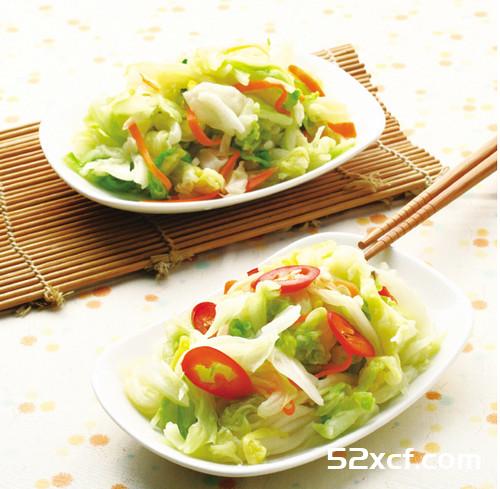 白醋+辣椒酱做出老少咸宜的开胃泡菜