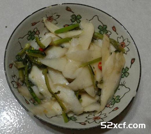 古早味炒白萝卜皮的做法