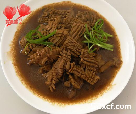 酱爆腰花的做法