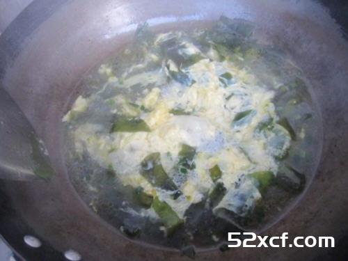 海带鸡蛋汤的做法