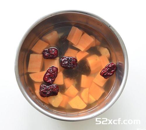 红枣桂圆地瓜汤的做法