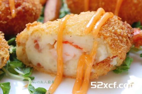 炸虾可乐饼的做法