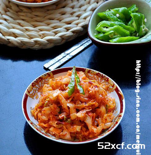 红油泡菜的做法