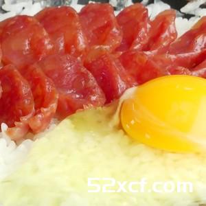 广式腊肠蒸饭家常做法