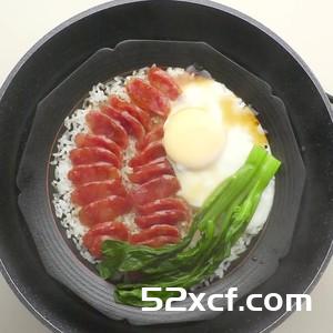 广式腊肠蒸饭家常做法