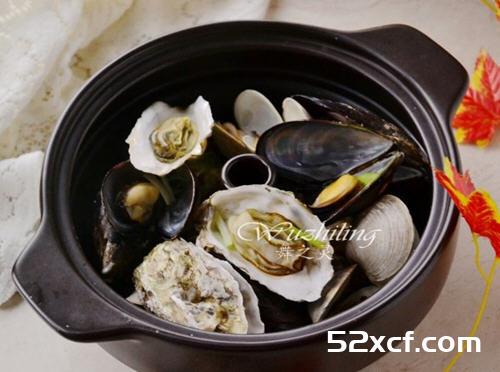 原汤什锦海鲜的做法