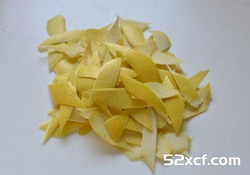 柚子皮糖的制作方法