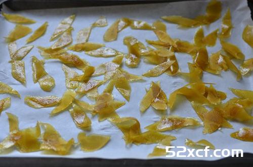 柚子皮糖的制作方法