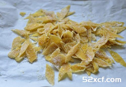 柚子皮糖的制作方法