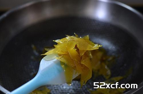 柚子皮糖的制作方法