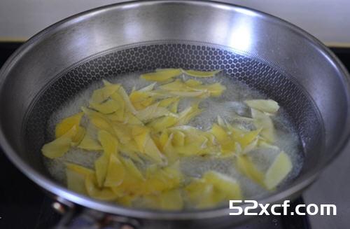 柚子皮糖的制作方法