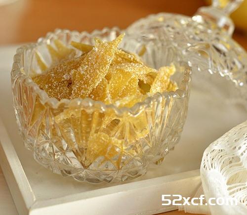柚子皮糖的制作方法