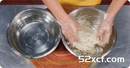 凉拌大头菜丝的做法
