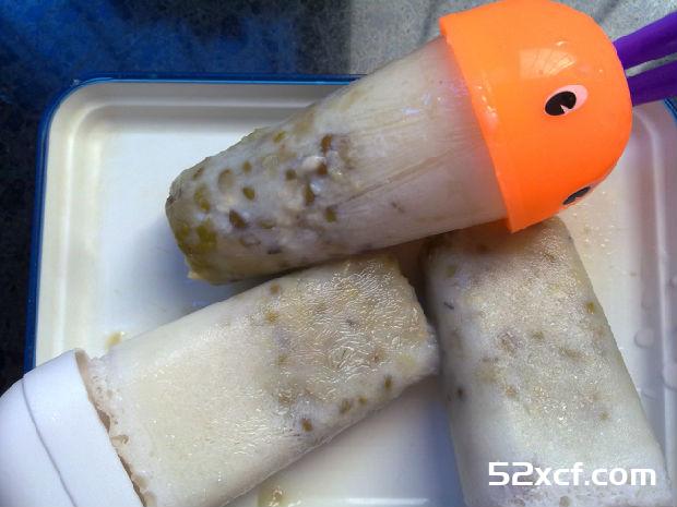 山药绿豆冰棒的做法