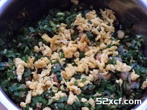韭菜猪肉三鲜馅饺子的做法