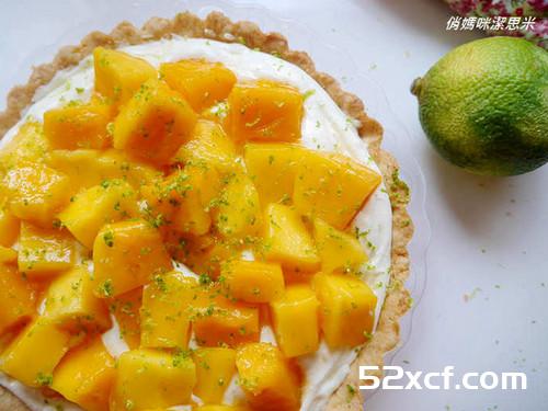 芒果派卡士达的做法