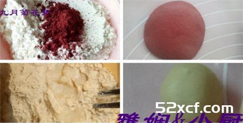 枣泥桃花酥的做法