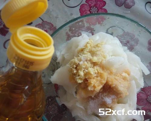 水果白玉泡菜的做法