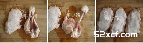 盐焗风味烤去骨鸡腿排的做法