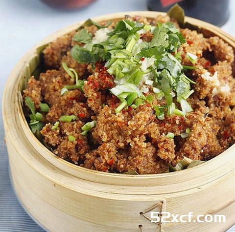 粉蒸牛肉的做法