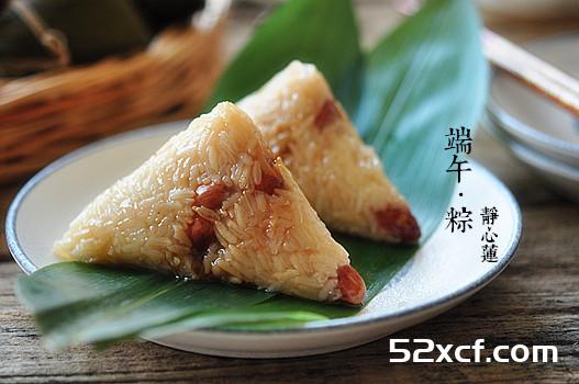蜜枣花生粽子的做法