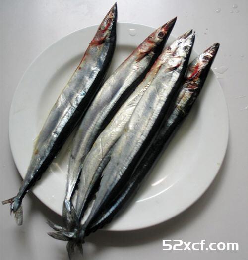 孜然秋刀鱼块烤箱