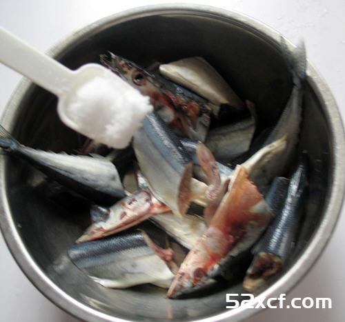 孜然秋刀鱼块烤箱