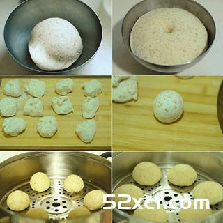 全麦馒头的做法