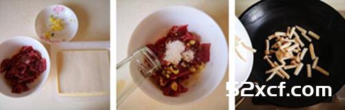 牛肉海鲜菇炖豆腐的做法
