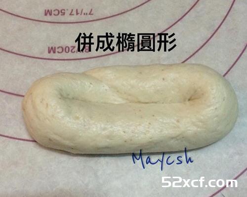 胚芽德式脆肠面包的做法