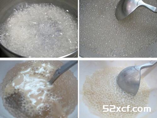 西米露仙草冻的做法