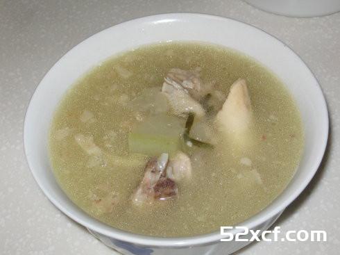 筒子骨冬瓜汤的做法
