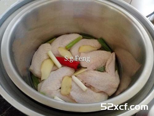 葱油鸡翅拌小黄瓜电锅版