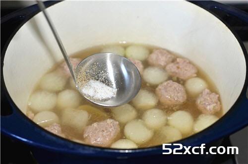 冬瓜丸子汤的做法