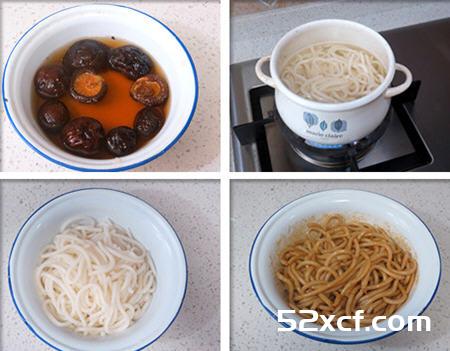 酱炒杂蔬乌冬面的做法