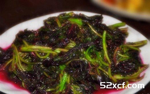 清炒汗菜的做法