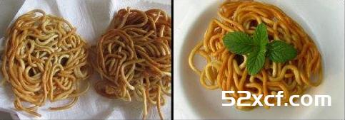 用剩面条做面条馅饼制作方法