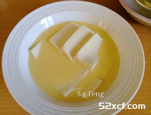 虾仁豆腐蒸鸡蛋
