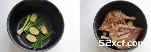 盐焗鸭腿电饭煲的做法