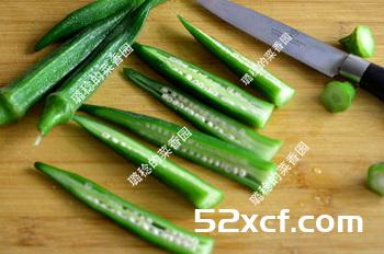 油醋蜂蜜汁拌秋葵的做法