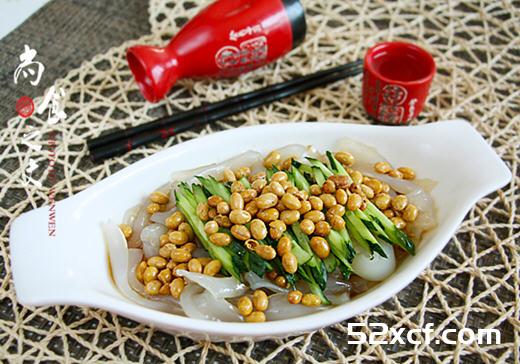 鞍山版酥豆黄瓜拉皮的做法