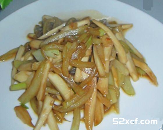 佛手瓜炒杏鲍菇的做法